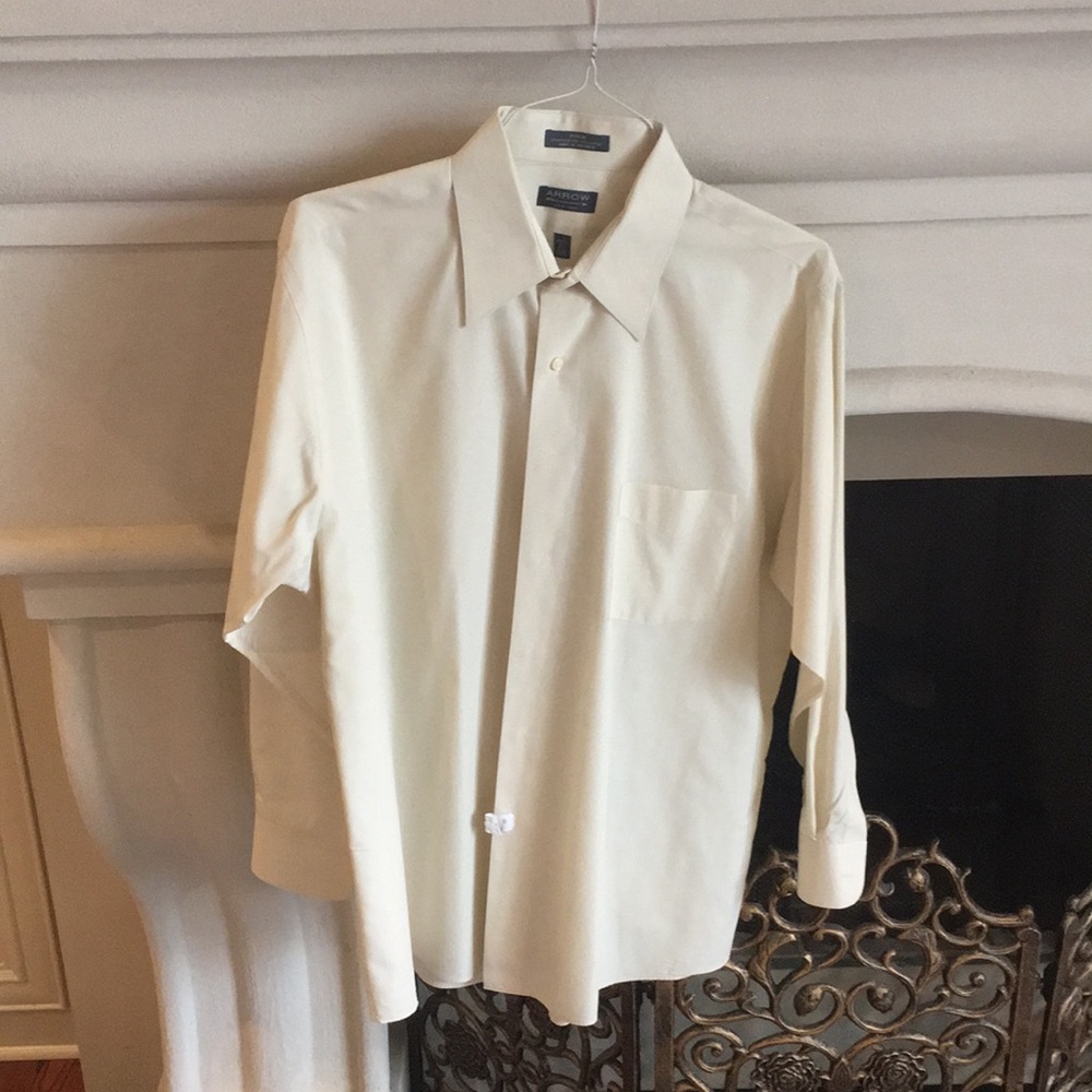 Arrow Light Yellow Dress shirt